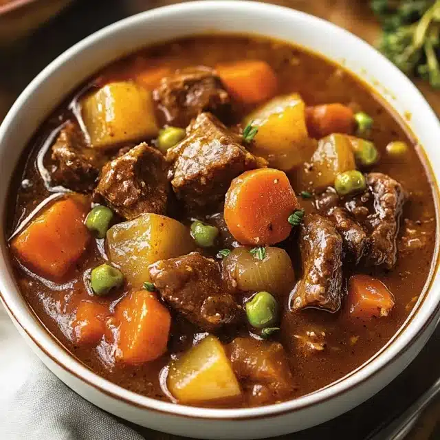 Old-Fashioned Beef Stew – A Hearty Classic