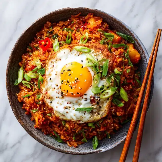 Gochujang Fried Rice – A Cozy Skillet of Korean Comfort - Savortales