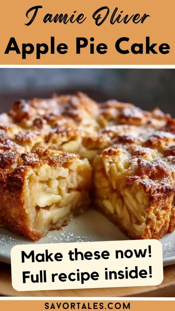 Jamie Oliver Apple Pie Cake - Savortales
